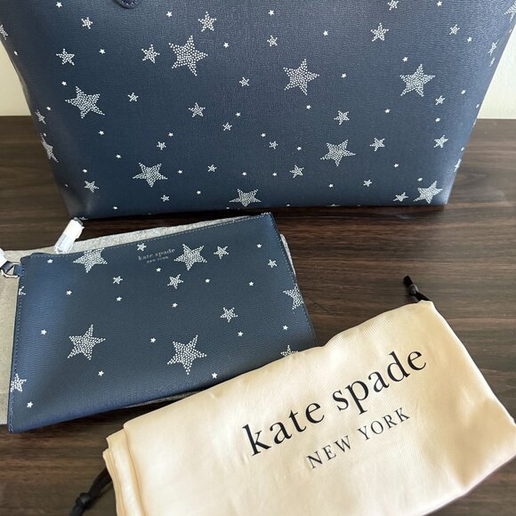 Kate Spade Bleecker Starlight Printed Tote - Picture 4 of 7